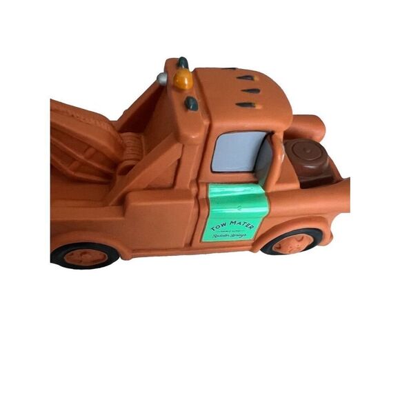 Disney Pixar Cars Tow Mater Toy Orange Green - Picture 5 of 5
